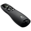 Logitech R400 Presenter w/Laser Pointer, Black