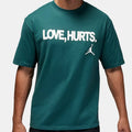 Nike Air Jordan Love Hurts Green T-Shirt Size Large