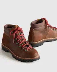Quince Crafted Leather/ Waterproof Hiking Boot/ Burnt Timber/ Men's 8