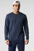 Conquer Reform Crewneck Long Sleeve - Navy - Large