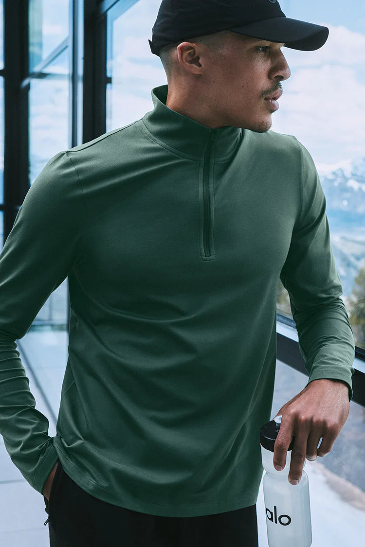 Conquer 1/4 Zip Reform Long Sleeve Size M