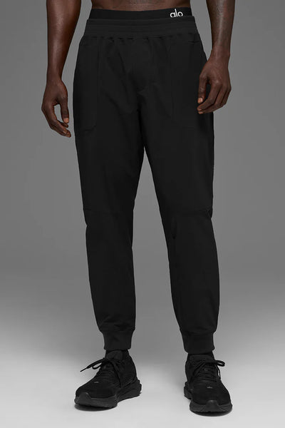 Alo Yoga Co-Op Pant (Regular) Black Size: M – Keevado Store