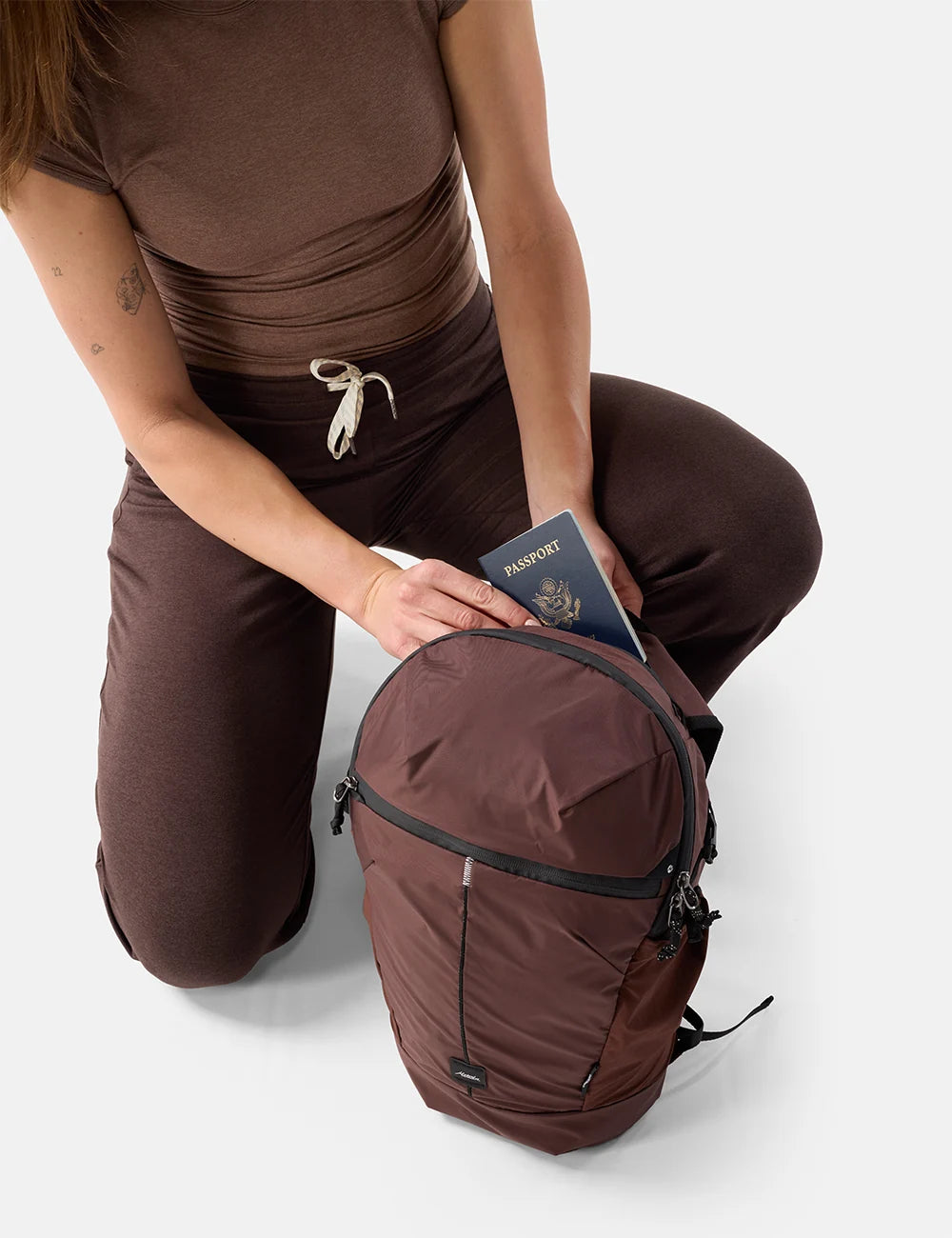 *Matador - 18L Packable Backpack for Travelers, Waterproof, Garnet
