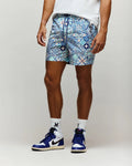Mens Nivar All Over Print Swim Trunk Size XL