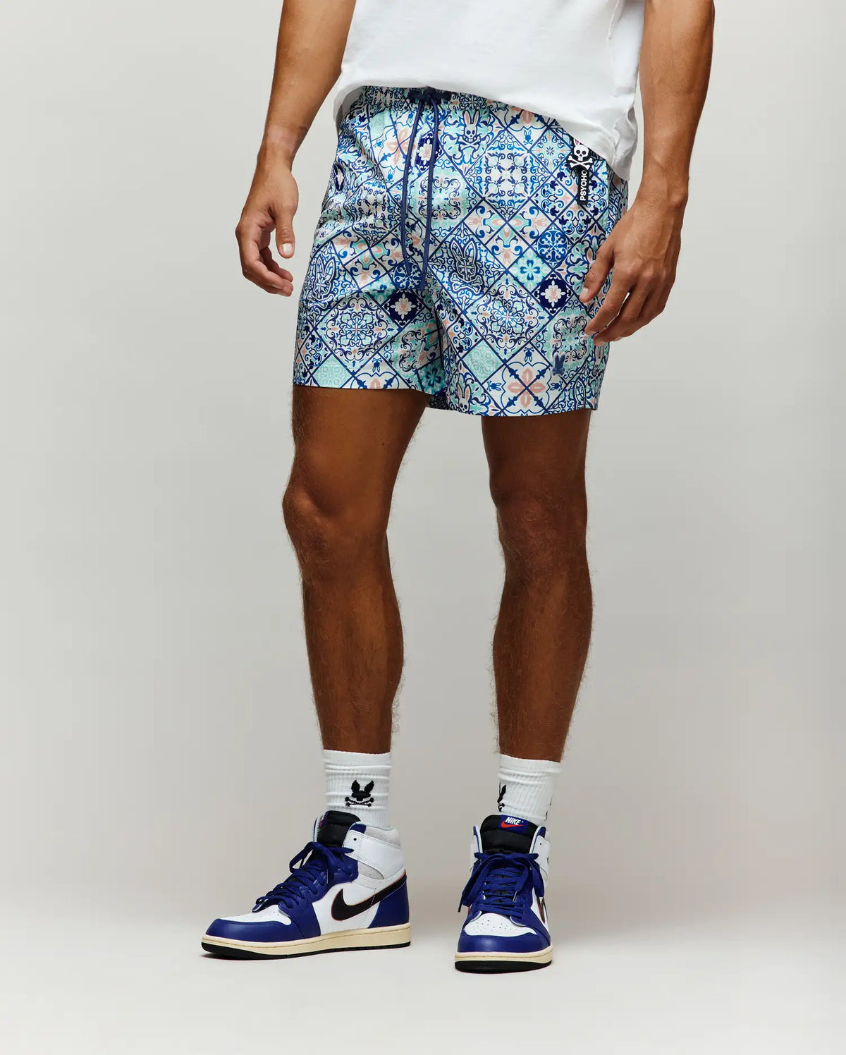 Mens Nivar All Over Print Swim Trunk Size XL