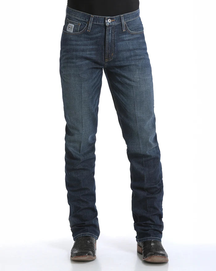 Cinch Men's Silver Label Jeans 32x32, Dark Wash