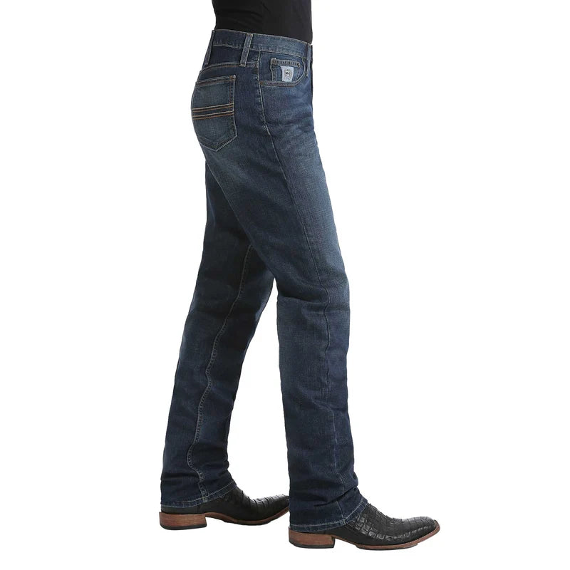 Cinch Men's Silver Label Jeans 38x34, Dark Wash