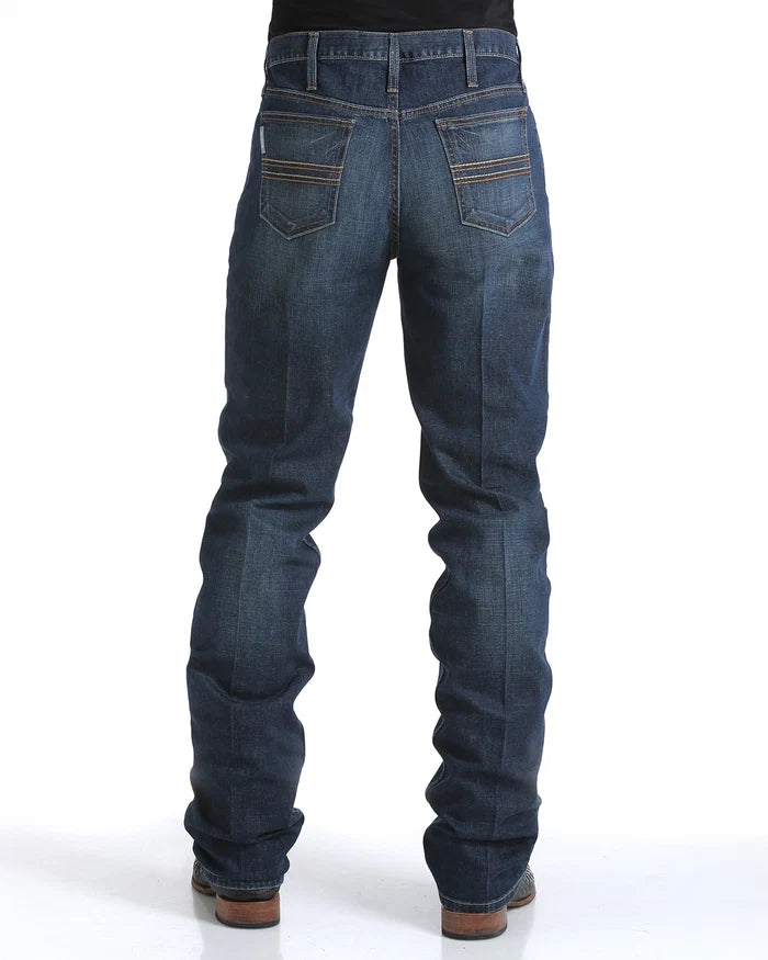 Cinch Men's Silver Label Jeans 32x32, Dark Wash