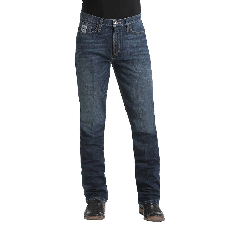 Cinch Men's Silver Label Jeans 38x34, Dark Wash