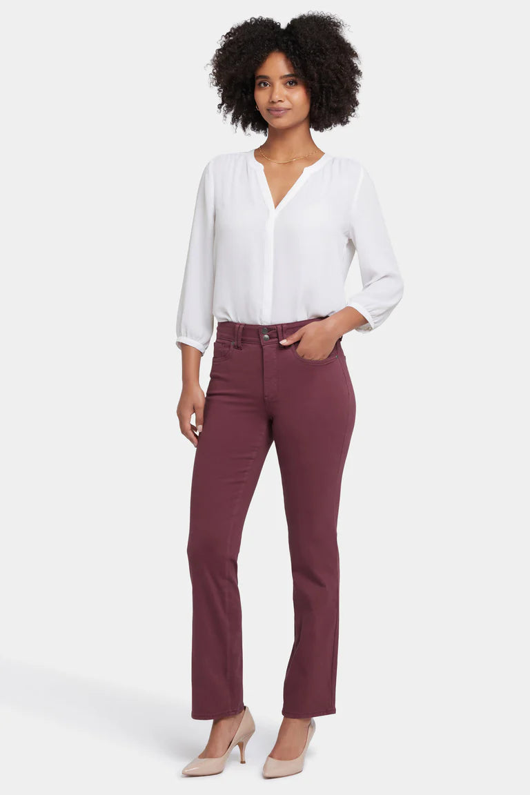 Marilyn Straight Jeans With High Rise And Wide Waistband Size 8P