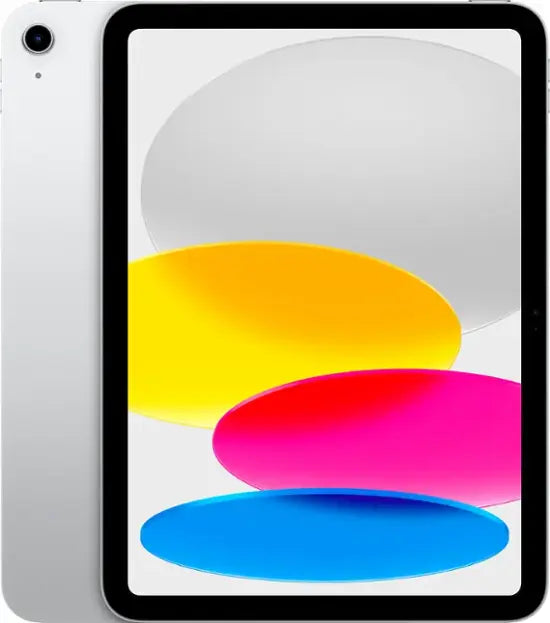 Apple - 10.9-Inch iPad - (10th Generation) with Wi-Fi - 64GB - Silver Model:MPQ03LL/ASKU:5200800
