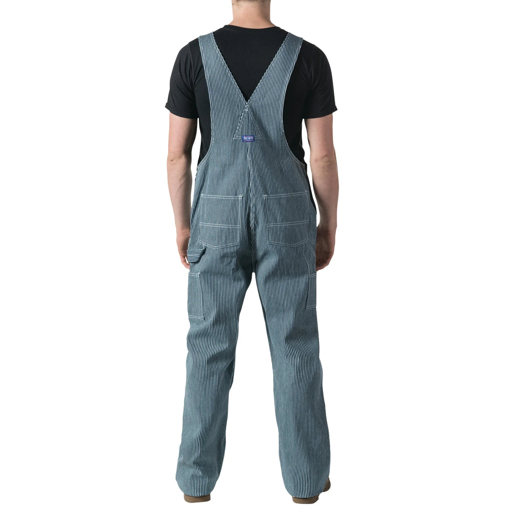Liberty Big Smith Men's Hickory Stripe Bib Overall - Hickory Stripe - Size 32x34