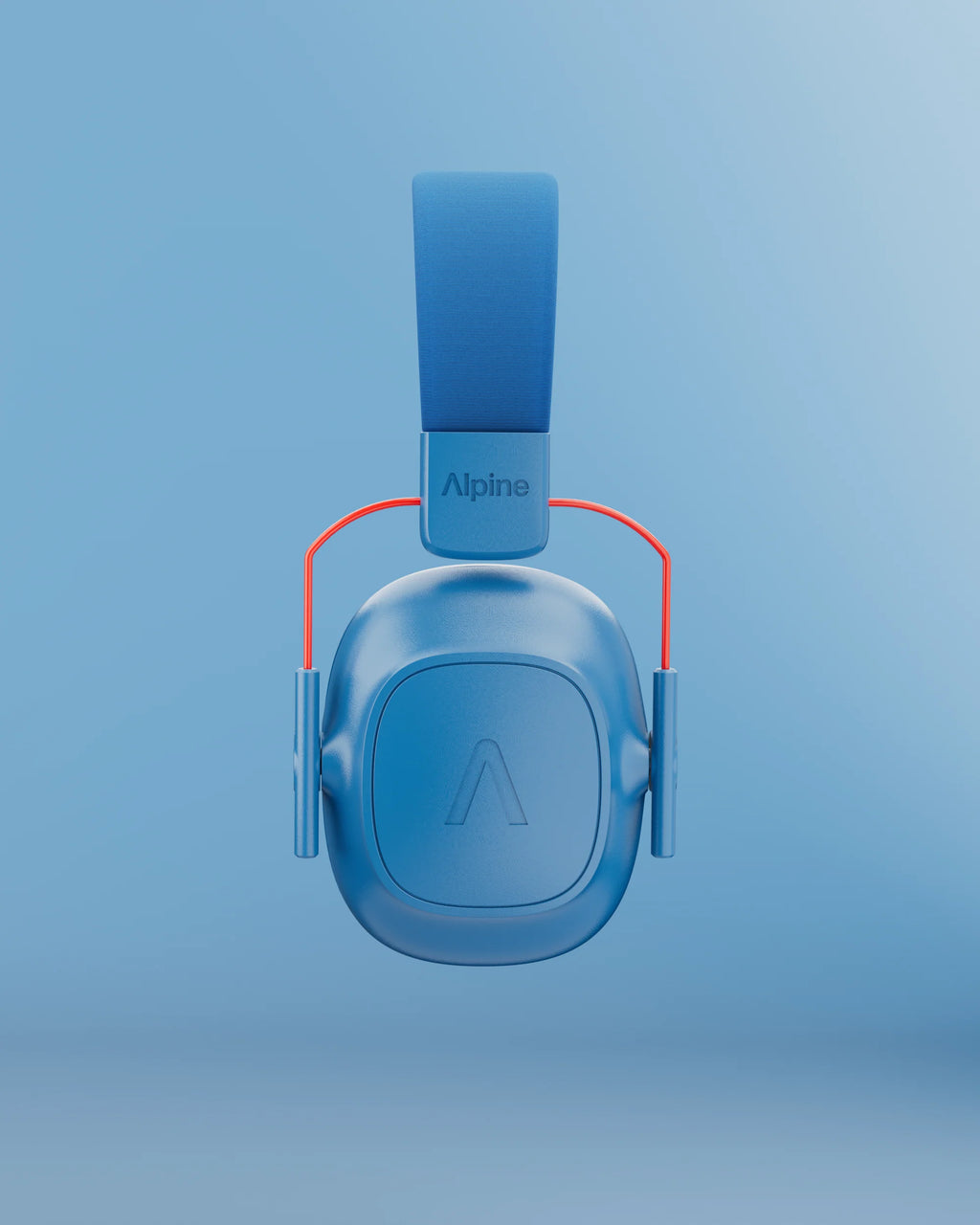 Alpine- Muffy Kids Hearing Protection Earmuffs, Blue