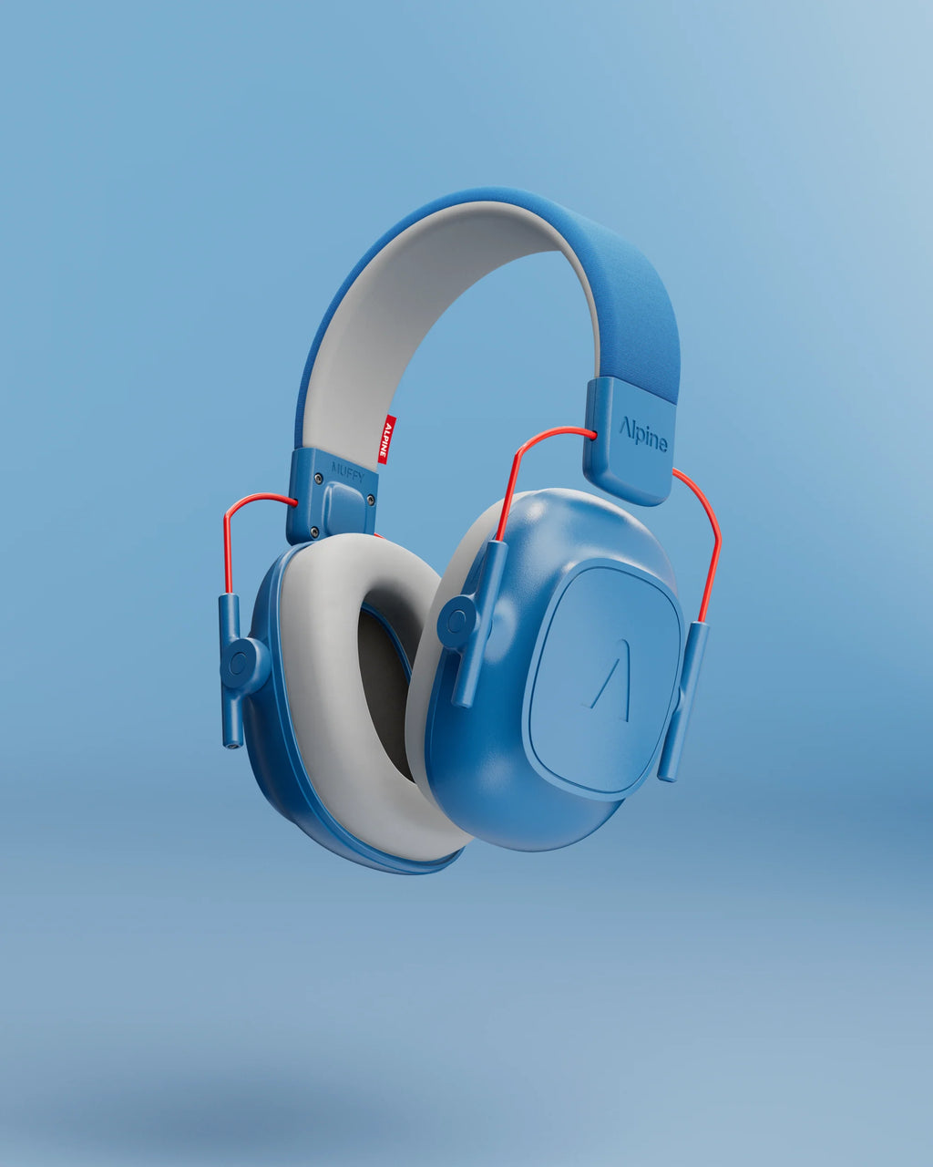 Alpine- Muffy Kids Hearing Protection Earmuffs, Blue