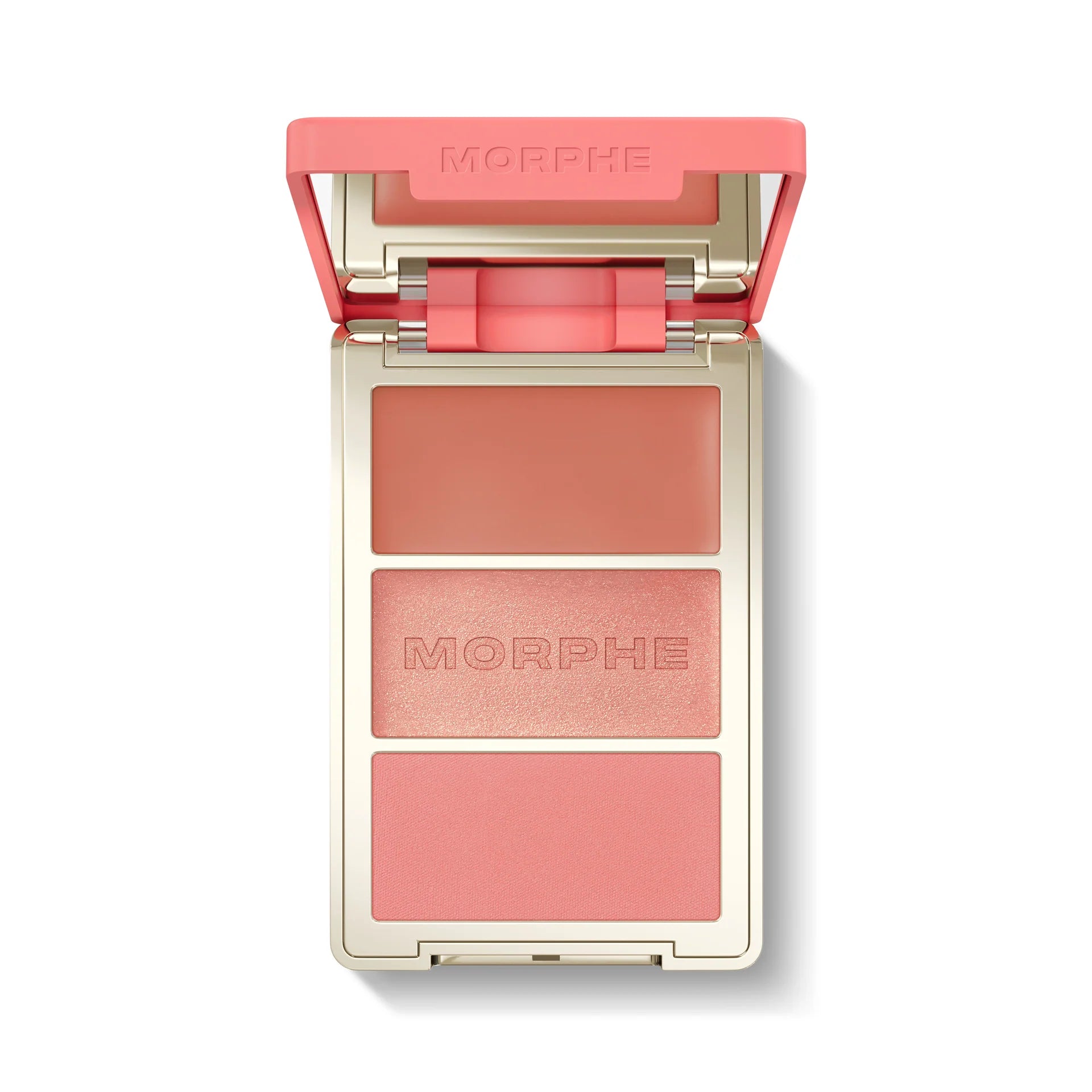 Morphe Cheek Thrills Multi-Finish Face Trio - Beach Bonfire