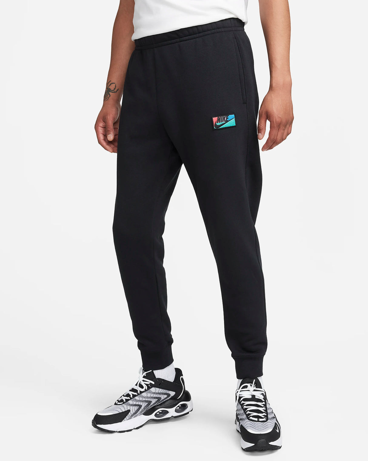 Nike M Nk Club Plus Bb Pant Patch Gx-Black/Black-New With Tags