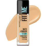 Maybelline New York Fit Me Matte Plus Poreless (228 Soft Tan) Foundation Makeup, Pure Beige, 1 Fl Oz