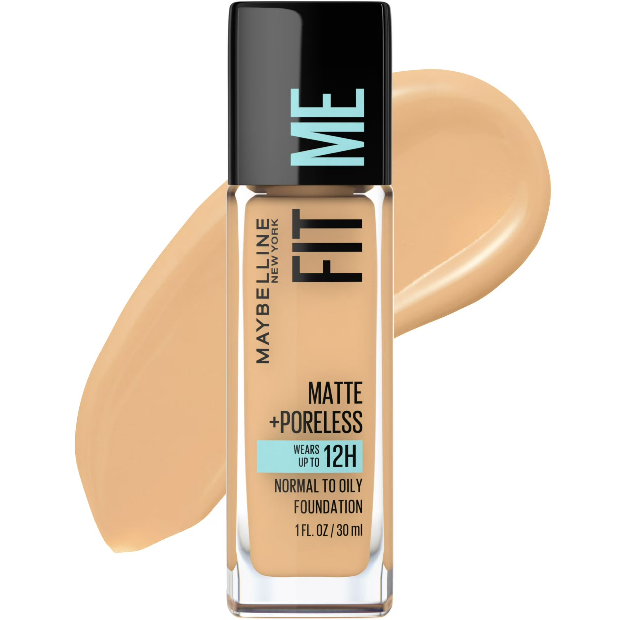Maybelline New York Fit Me Matte Plus Poreless (228 Soft Tan) Foundation Makeup, Pure Beige, 1 Fl Oz