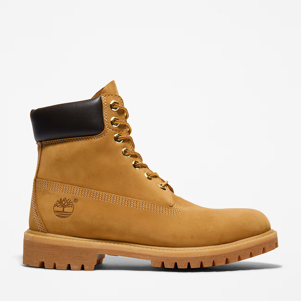 Timberland Premium 6 Inch Waterproof Boot for Men - Wheat Nubuck - Size 13 M