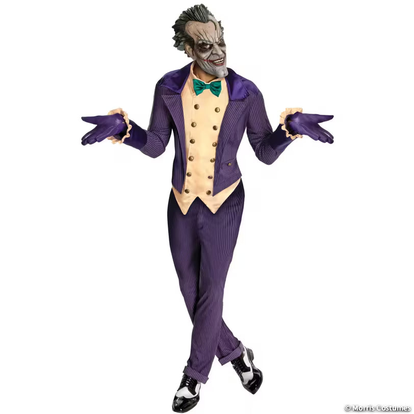 Adult Joker Costume - Batman: Arkham Size - One Size