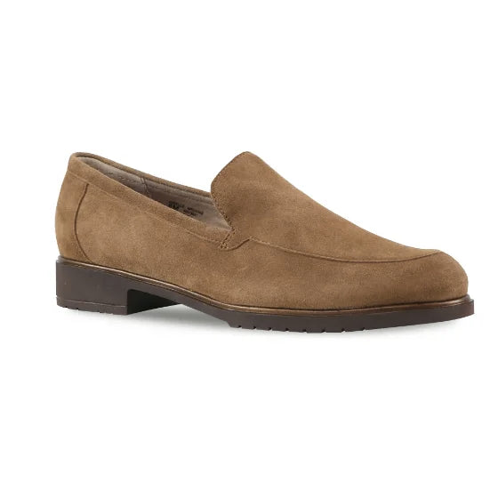 Munro Women’s Giselle Loafer Fawn Kid Suede 8.5
