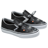 Vans Kids Black Triceratops Slip-On Sneakers DINO BLACK/TRUE WHITE VN0007QK6BT  SIZE 2.0 UY