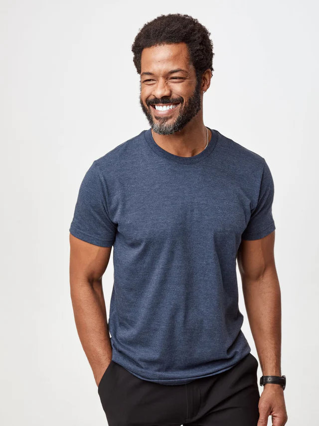 Navy Crew Neck by Fresh Clean Threads - Size: XL Short