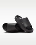 NIKE Calm 2.0  Slides in Black/Black-Black - Unisex M12/W13