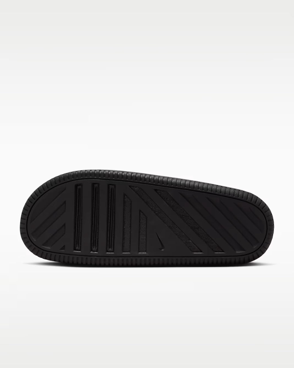 NIKE Calm 2.0  Slides in Black/Black-Black - Unisex M12/W13