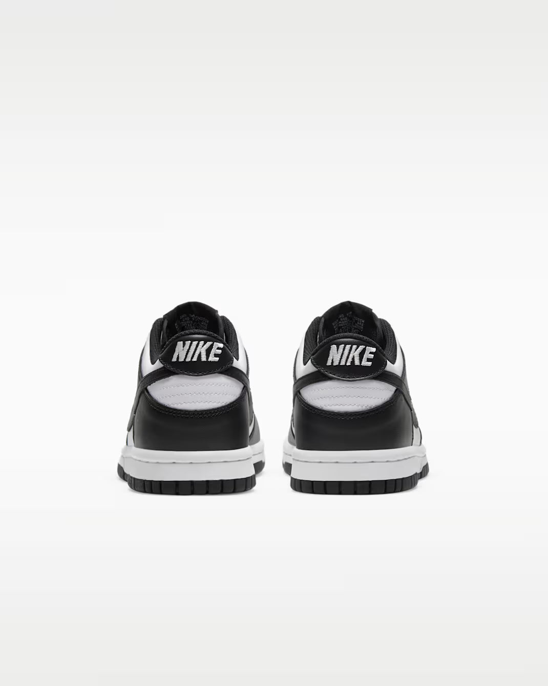 NIKE Little Kids Dunk Low - White/Black/White - 2Y