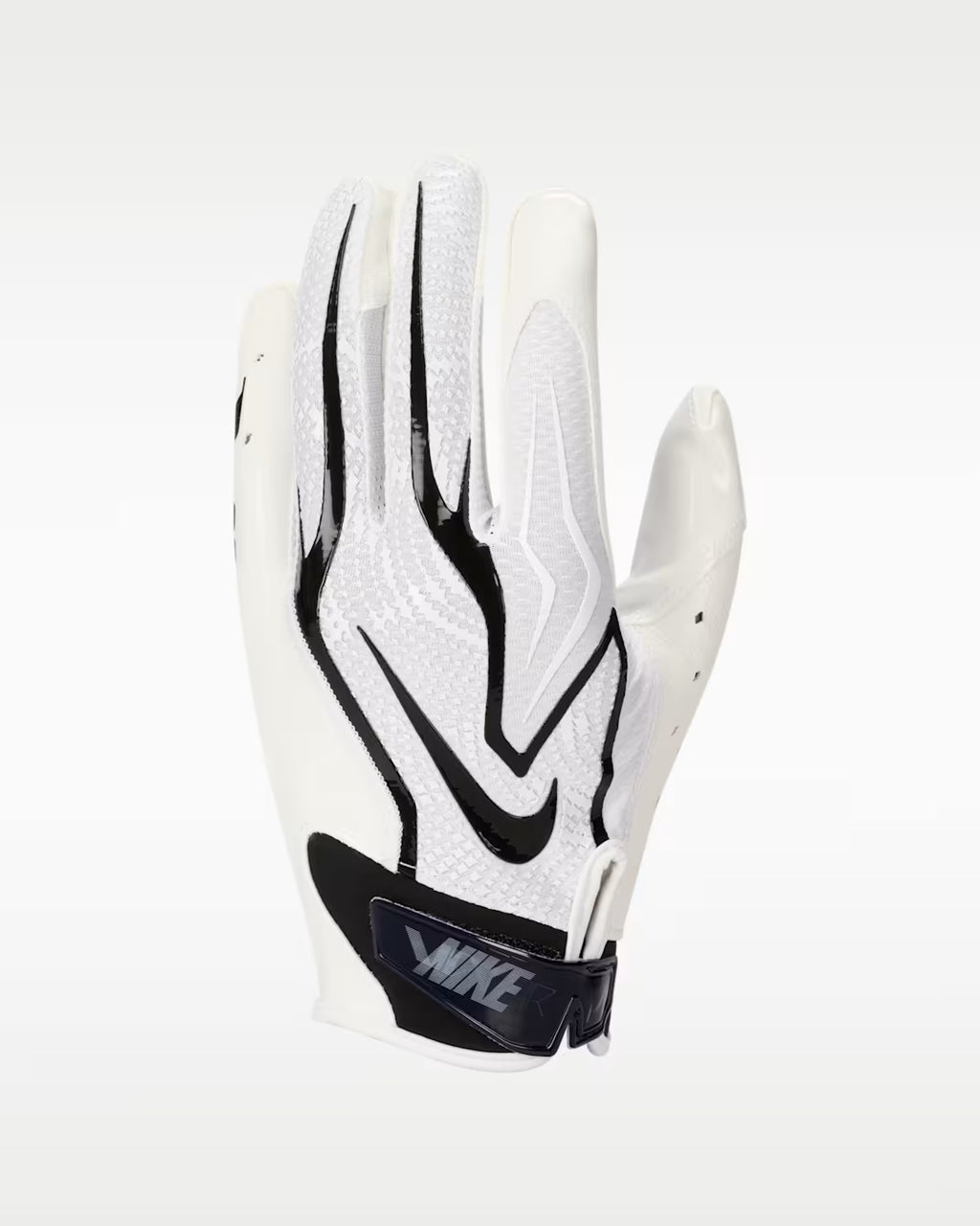 NIKE Men's Vapor Jet 9.0 Football Gloves - White/Black - SM