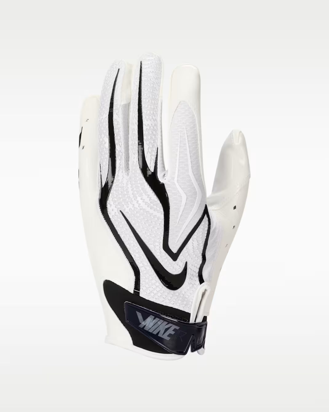 NIKE Men's Vapor Jet 9.0 Football Gloves - White/Black - SM