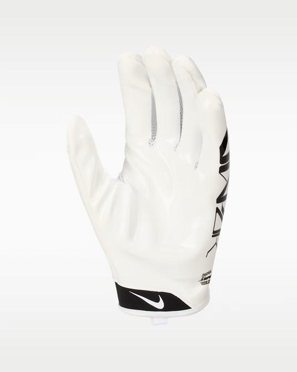 NIKE Men's Vapor Jet 9.0 Football Gloves - White/Black - SM