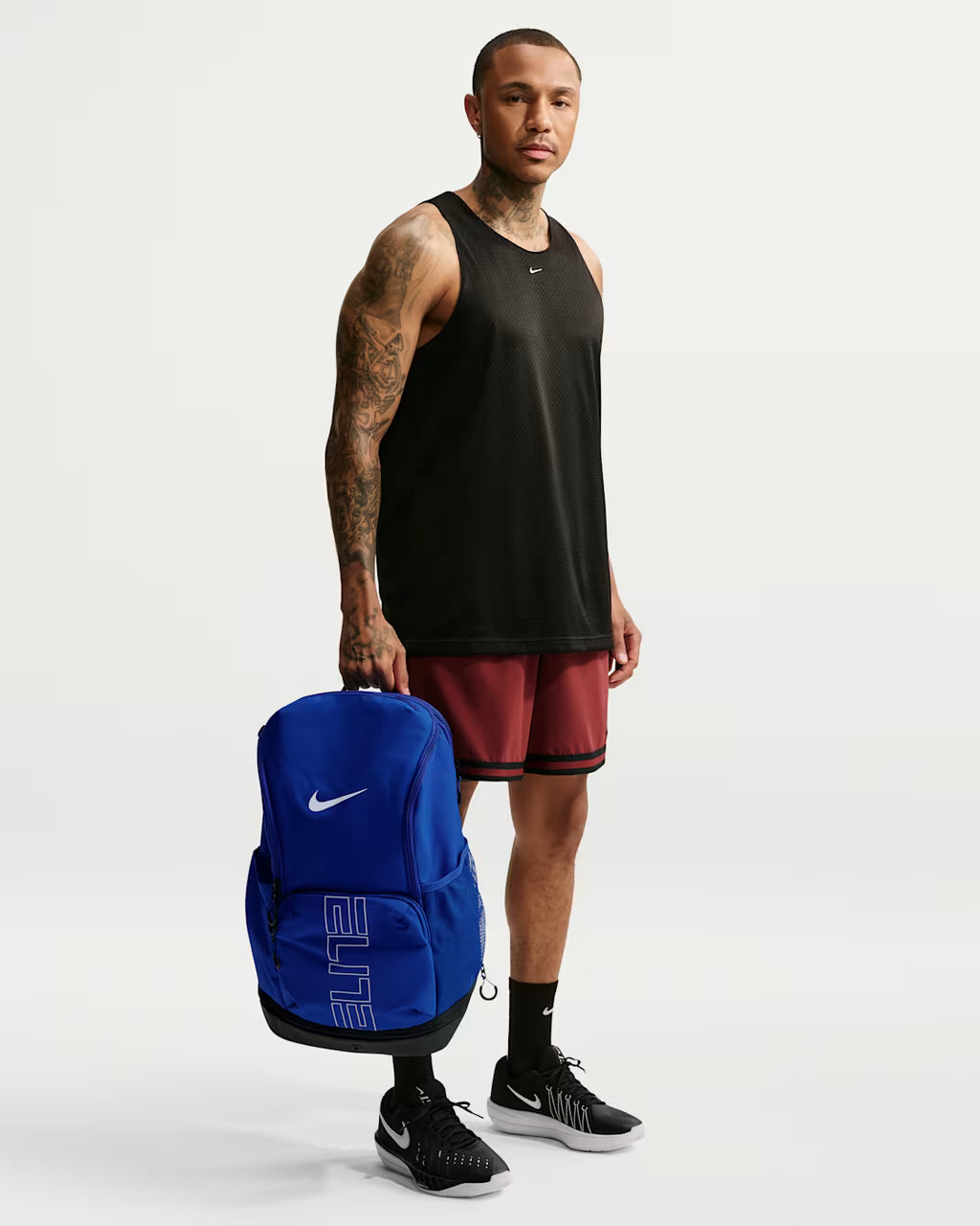NIKE Varsity Elite in Game Royal/Black/White - 32L