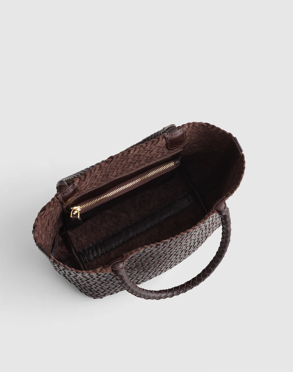 Madewell - The Signature Woven Mini Tote , Coffee Bean