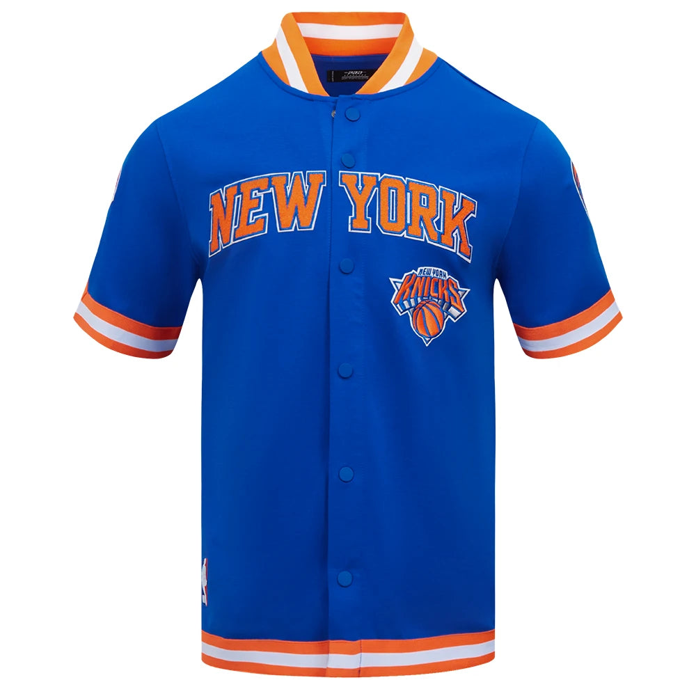 New York Knicks Classic Warm-Up Full-Snap Jacket by Pro Standard-2XL