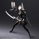 NieR:Automata PLAY ARTS KAI Action Figure 2B (YorRHa No. 2 Type B) Deluxe Ver.