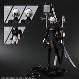 NieR:Automata PLAY ARTS KAI Action Figure 2B (YorRHa No. 2 Type B) Deluxe Ver.