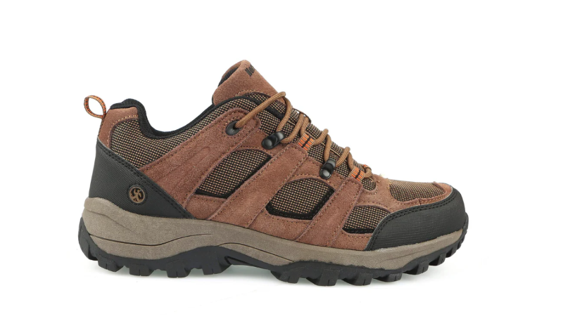 NORTHSIDE USA | Men's Monroe Low Trail Hiking Shoe | Brown | Size 10