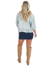 Free People Bailey Denim Shirt