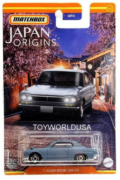 Hot Wheels japan origins 71 nissan skyline 2000 gtx