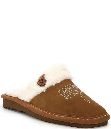 Ariat Women's Jackie Square Toe Suede Slippers 8