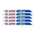 Lenox METALWOLF 8 in. Bi-Metal WAVE EDGE Reciprocating Saw Blade 18 TPI (5-Blades per pk)