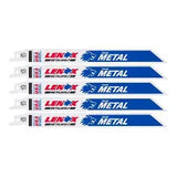 Lenox METALWOLF 8 in. Bi-Metal WAVE EDGE Reciprocating Saw Blade 18 TPI (5-Blades per pk)