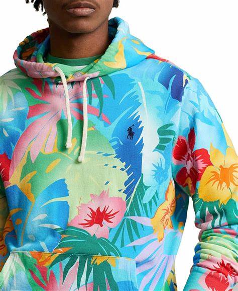 Polo Ralph Lauren Floral Print Hoodie- New with Tags