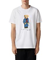 Polo Ralph Lauren Ss Bear Tee- White- New with Tags