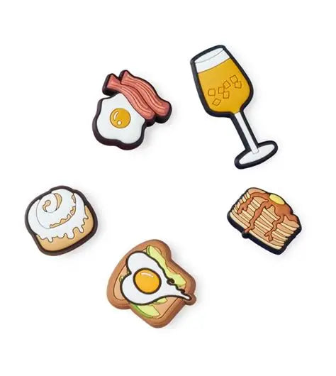 CROC Charms: Let's go Brunch 5 pack