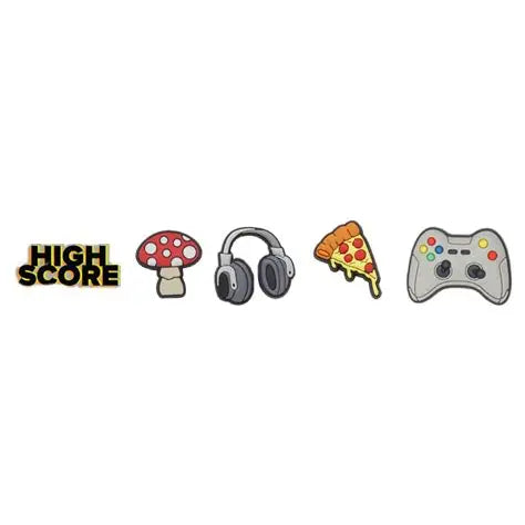 CROC Charms: OG Gamer 5 pack