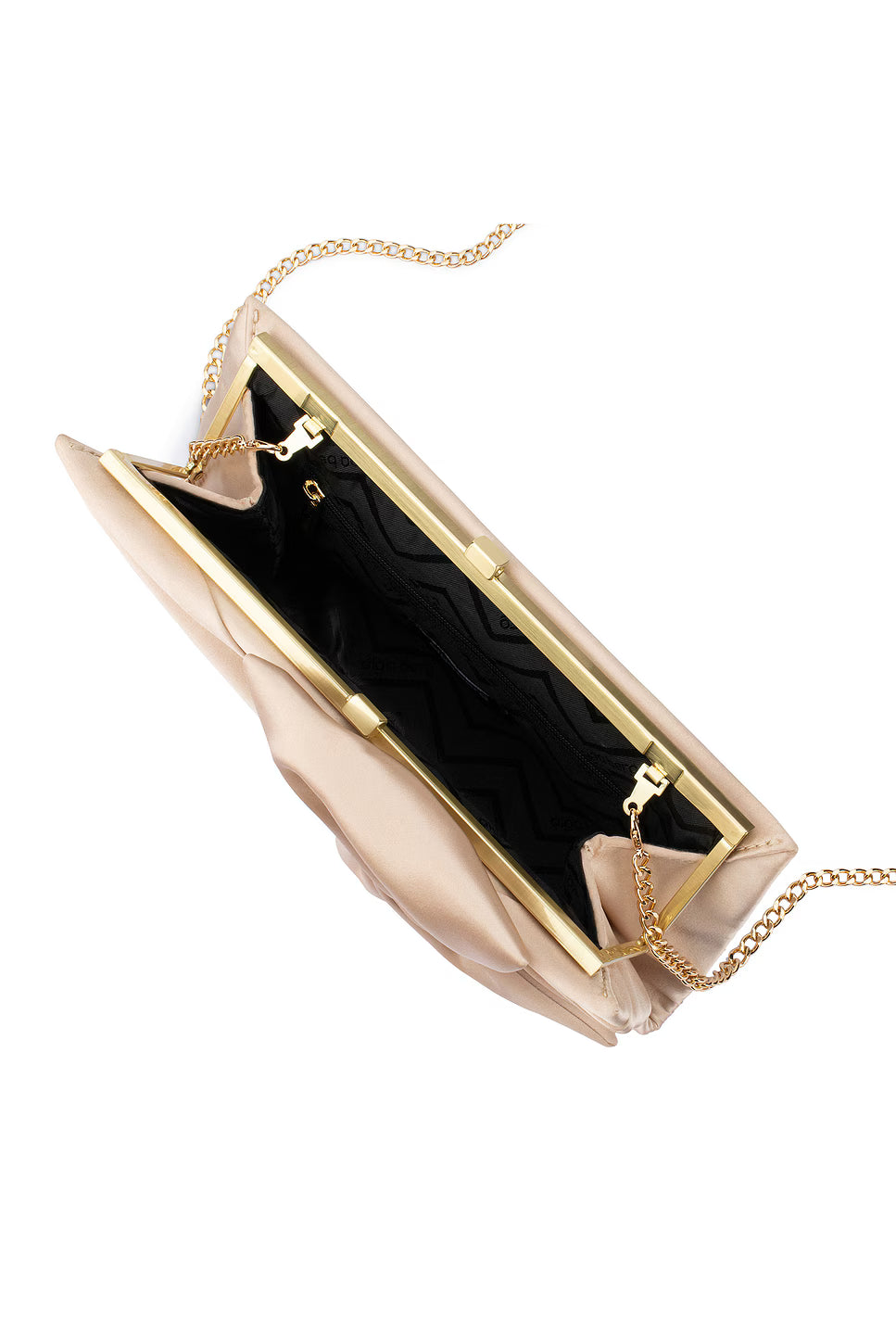 Olga Berg Chloe Tie Front Clutch Bag