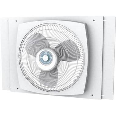 Lasko 16" Electrically Reversible Window Fan with Storm Guard 16900G